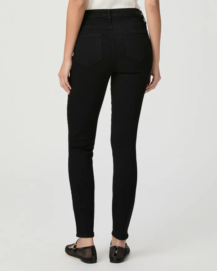 Skinny Verdugo Ankle Skinny Jean 8211 Black Shadow 8211 PAIGE Women