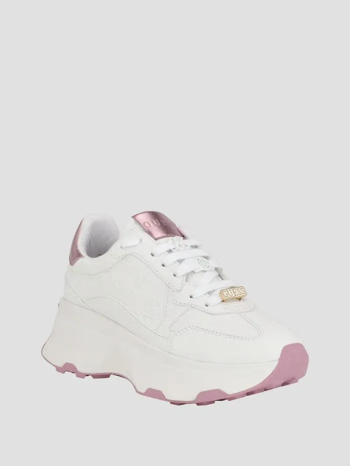 Sneakers Calebb Signature Sneakers White Logo 8211 GUESS Women