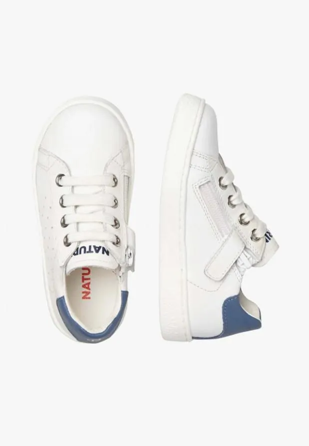 Sneakers Kids Naturino NATURINO HASSELT 2 ZIP Whiteblue Sneakers Kids Naturino NATURINO HASSELT 2 ZIP Whiteblue