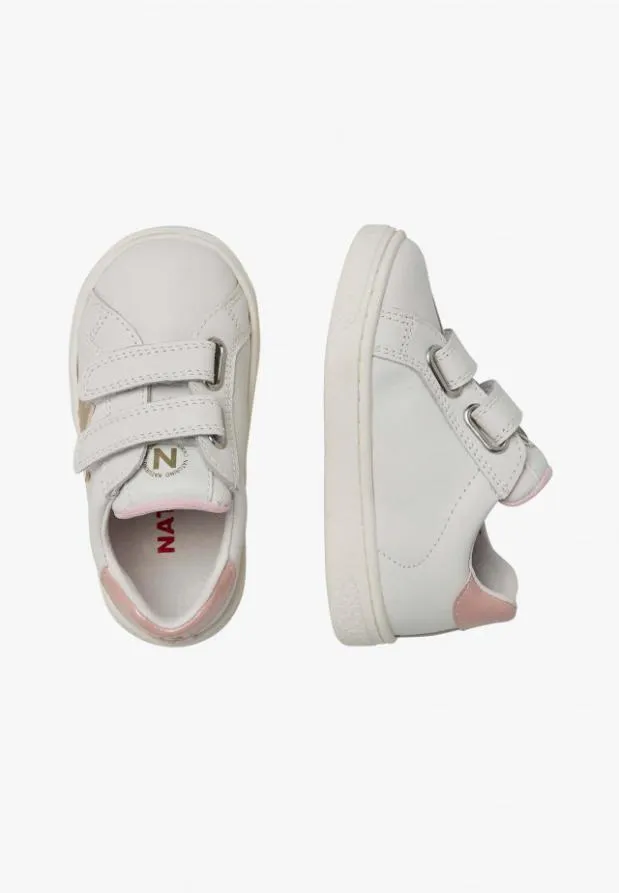 Sneakers Kids Naturino NATURINO PINN VL Whitepink Sneakers Kids Naturino NATURINO PINN VL Whitepink