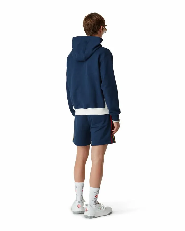 Sneakers Men Casablanca Paris Court White and Grey Sneaker