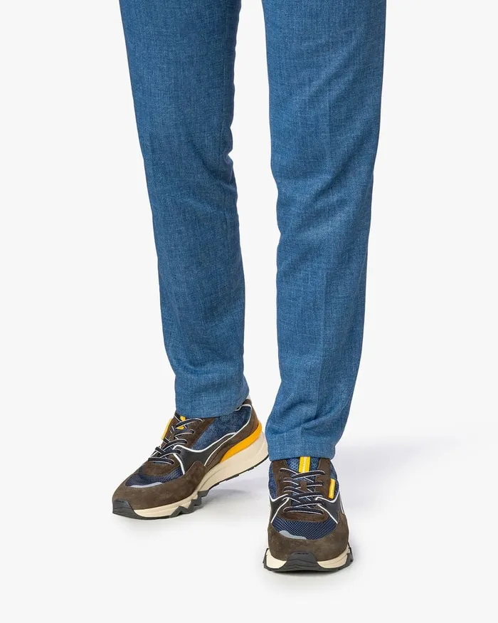 Sneakers Men Floris Van Bommel De Zager 0801 Textilecombi