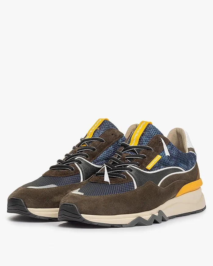 Sneakers Men Floris Van Bommel De Zager 0801 Textilecombi