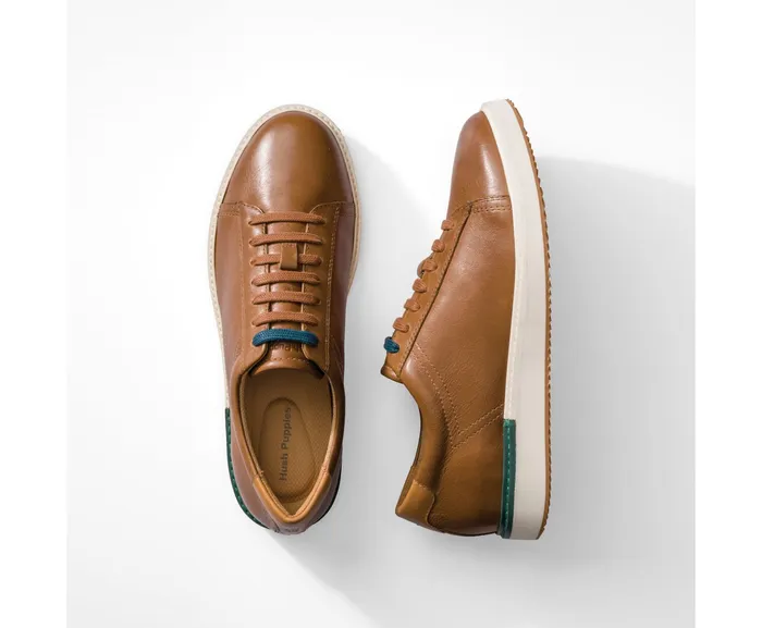 Sneakers Men Heath Sneaker Cognac Leather Hush Puppies Sneakers Men Heath Sneaker Cognac Leather Hush Puppies