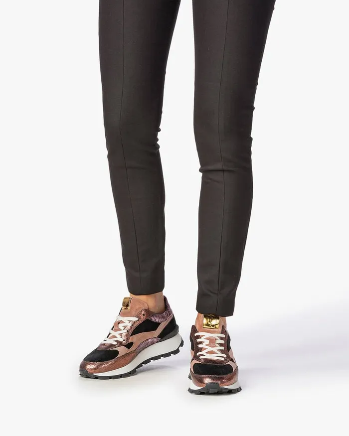 Sneakers Women Floris Van Bommel Blokki 0402 Craquele