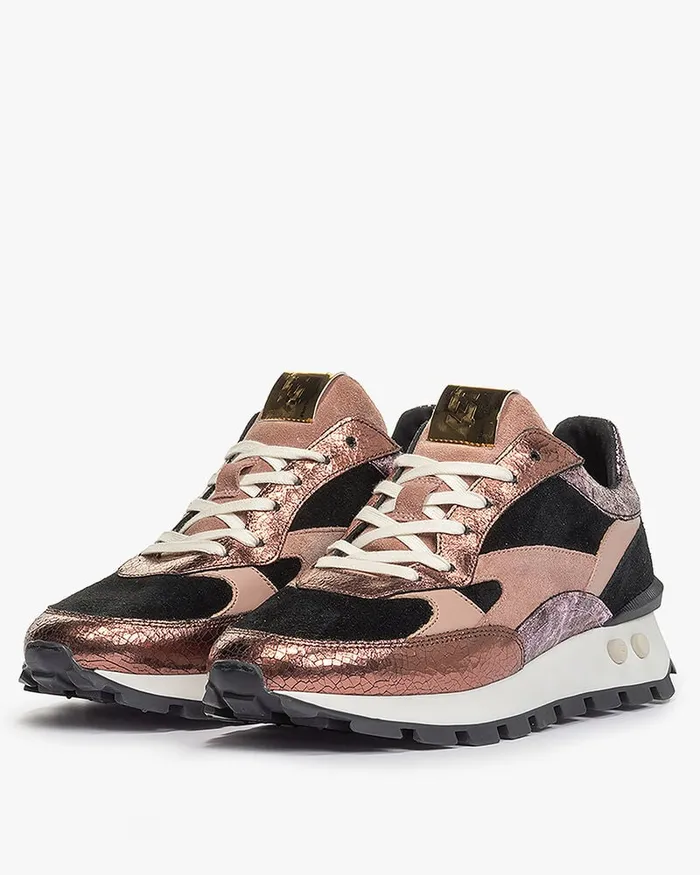 Sneakers Women Floris Van Bommel Blokki 0402 Craquele