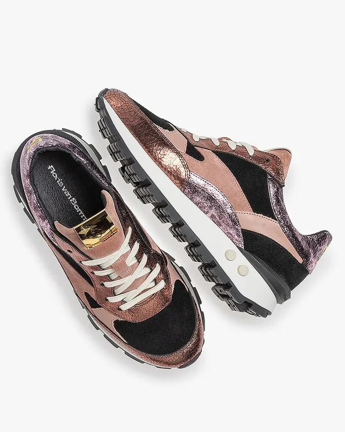 Sneakers Women Floris Van Bommel Blokki 0402 Craquele