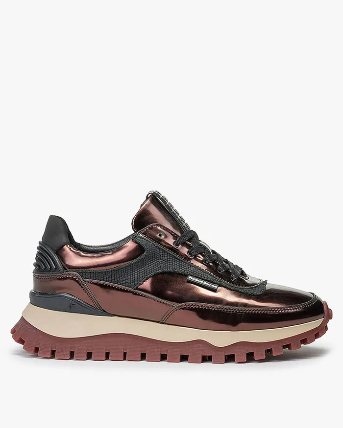 Sneakers Women Floris Van Bommel Grommi 0105 Metallicprint