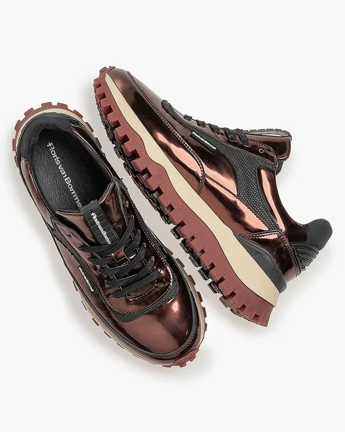Sneakers Women Floris Van Bommel Grommi 0105 Metallicprint