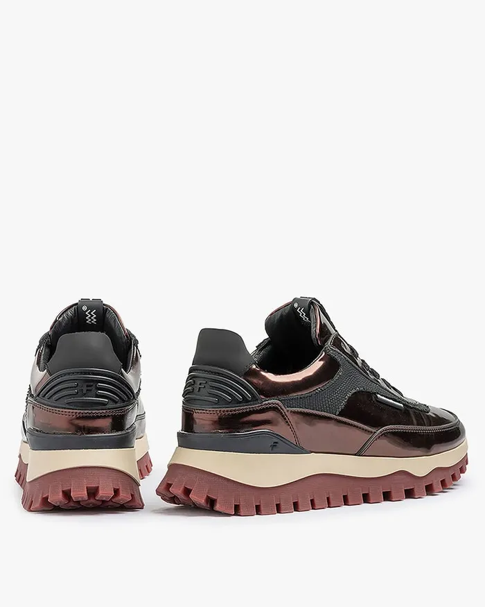 Sneakers Women Floris Van Bommel Grommi 0105 Metallicprint