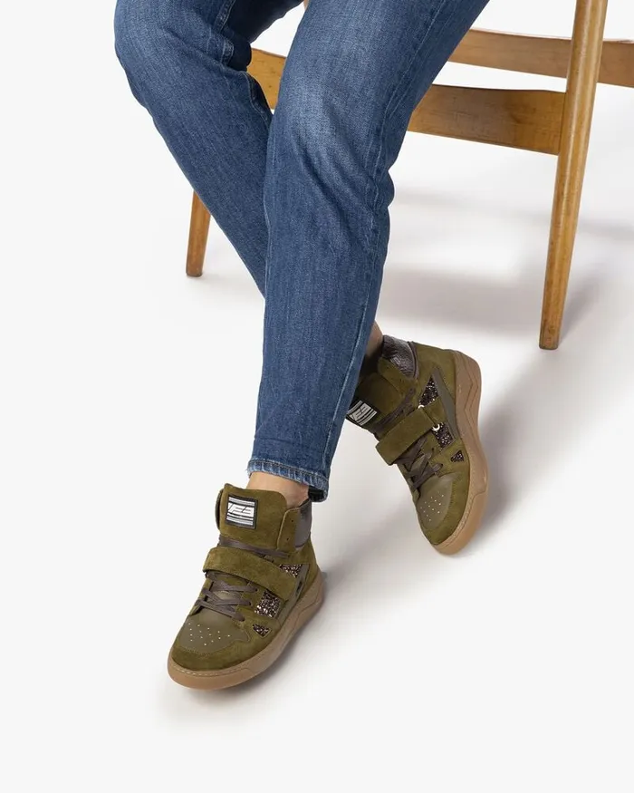 Sneakers Women Floris Van Bommel Iggi Wedge 0202 Suede