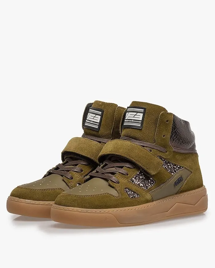 Sneakers Women Floris Van Bommel Iggi Wedge 0202 Suede