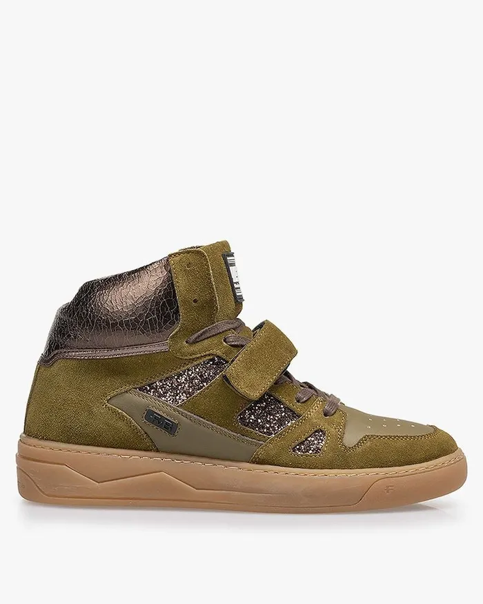 Sneakers Women Floris Van Bommel Iggi Wedge 0202 Suede