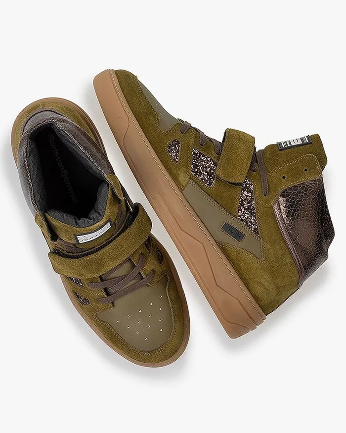 Sneakers Women Floris Van Bommel Iggi Wedge 0202 Suede