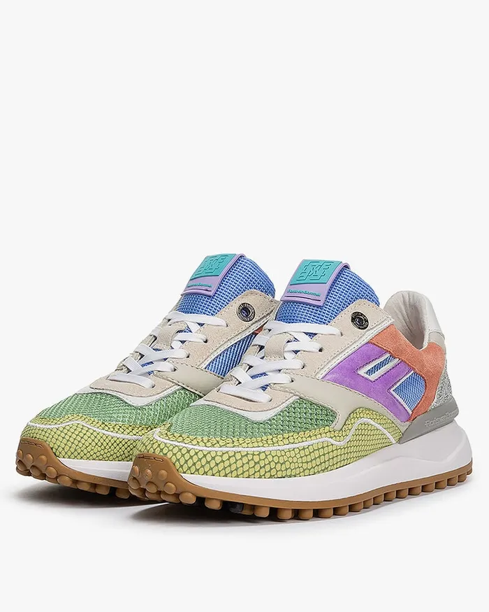 Sneakers Women Floris Van Bommel Noppi 3600 Reptileprint