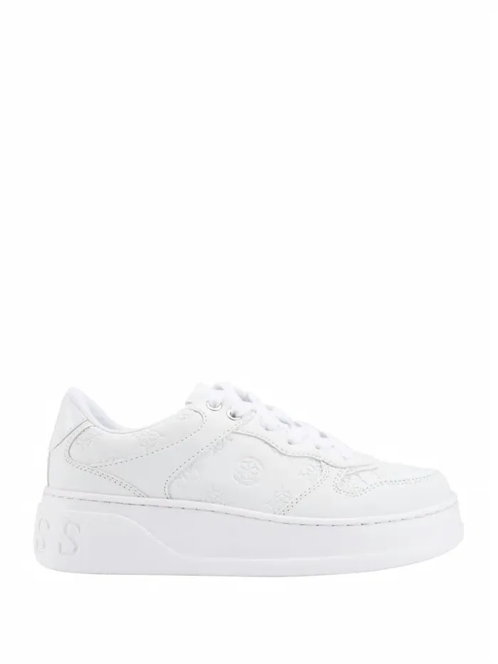 Sneakers Women GUESS Cleva Logo LowTop Sneakers Wht Floral Sneakers Women GUESS Cleva Logo LowTop Sneakers Wht Floral