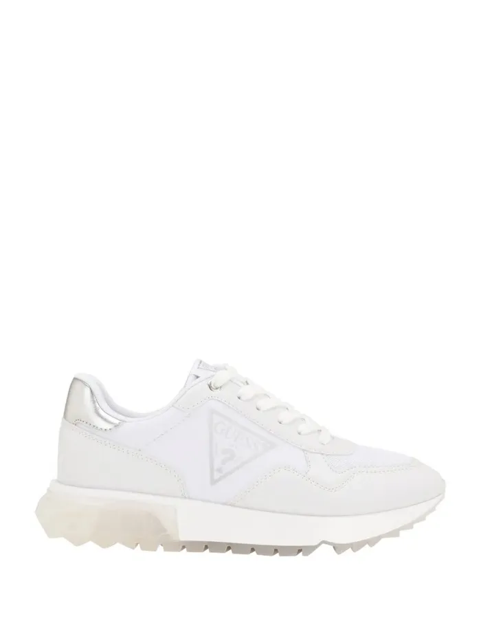 Sneakers Women Melany Side Logo Sneakers White Graffiti GUESS Sneakers Women Melany Side Logo Sneakers White Graffiti GUESS