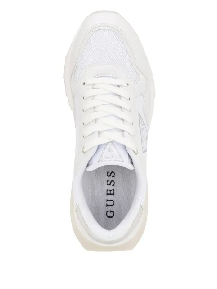 Sneakers Women Melany Side Logo Sneakers White Graffiti GUESS Sneakers Women Melany Side Logo Sneakers White Graffiti GUESS