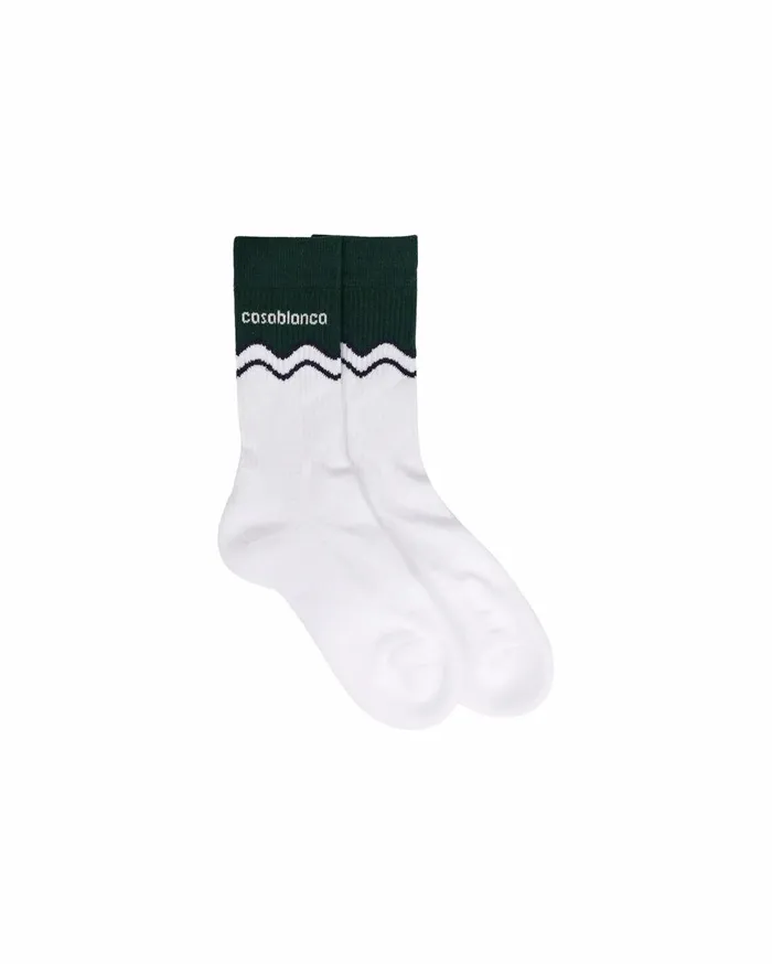 Socks MenWomen Casablanca Paris Evergreen Wave Socks