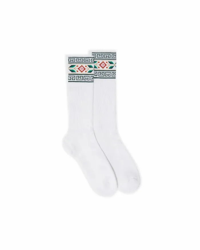 Socks MenWomen Casablanca Paris Laurel Greek Socks