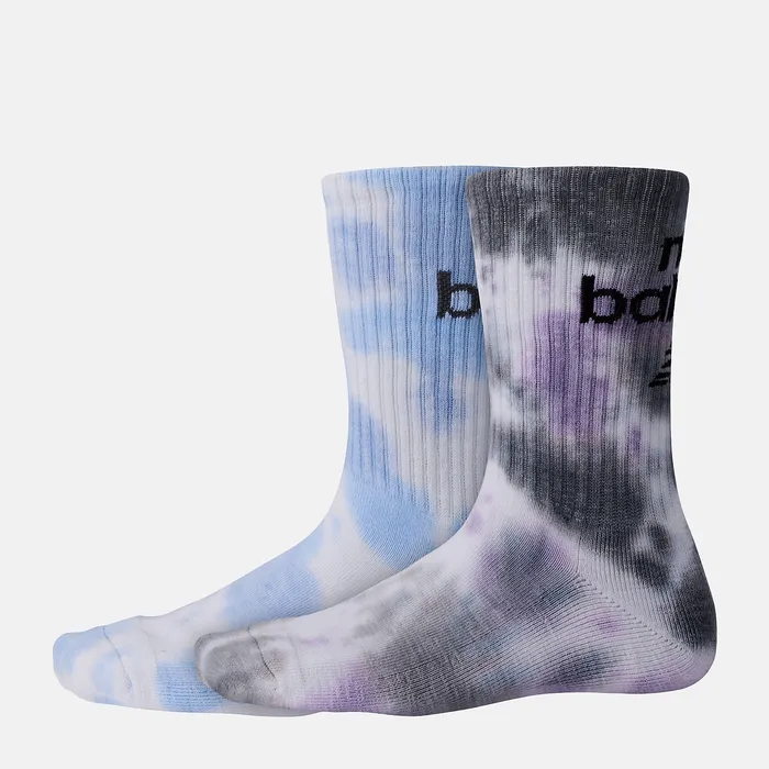 Socks New Balance MenWomen NB Essential Tie Dye Midcalf 2 Pack ASSORTED 1 COLORS Socks New Balance MenWomen NB Essential Tie Dye Midcalf 2 Pack ASSORTED 1 COLORS
