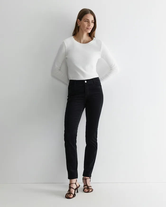 Sportscraft Cleo Velvet Pant Black Women Pants