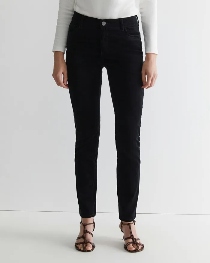 Sportscraft Cleo Velvet Pant Black Women Pants