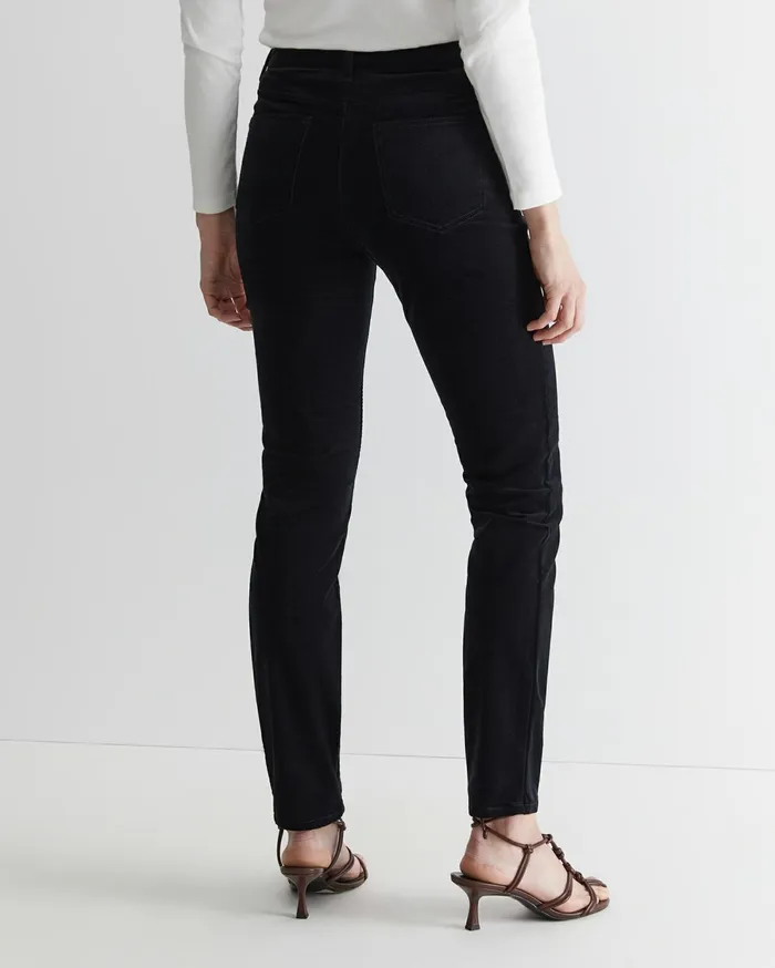 Sportscraft Cleo Velvet Pant Black Women Pants