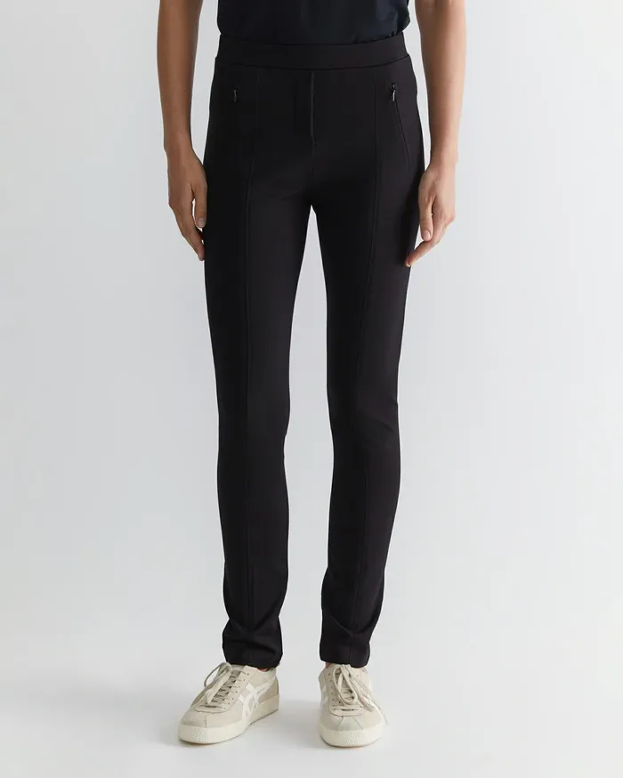 Sportscraft Esme Ponte Pant Black Women Pants
