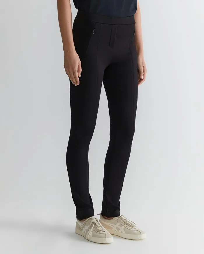 Sportscraft Esme Ponte Pant Black Women Pants