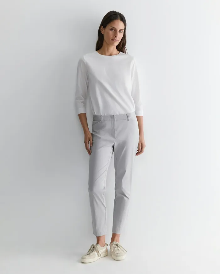 Sportscraft Evie Capri Pant Silver Women Pants