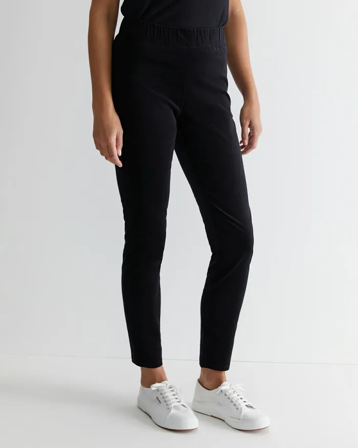Sportscraft Felicity Velvet Pull On Pant Black Women Pants
