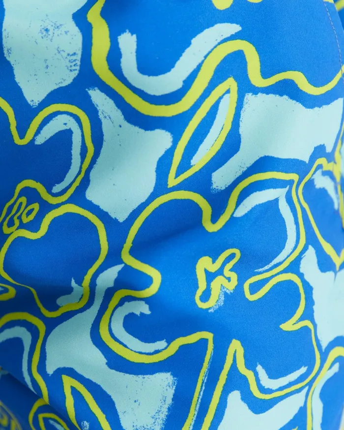 Sportscraft Giles Swim Short Blue Multi Men Swimwear