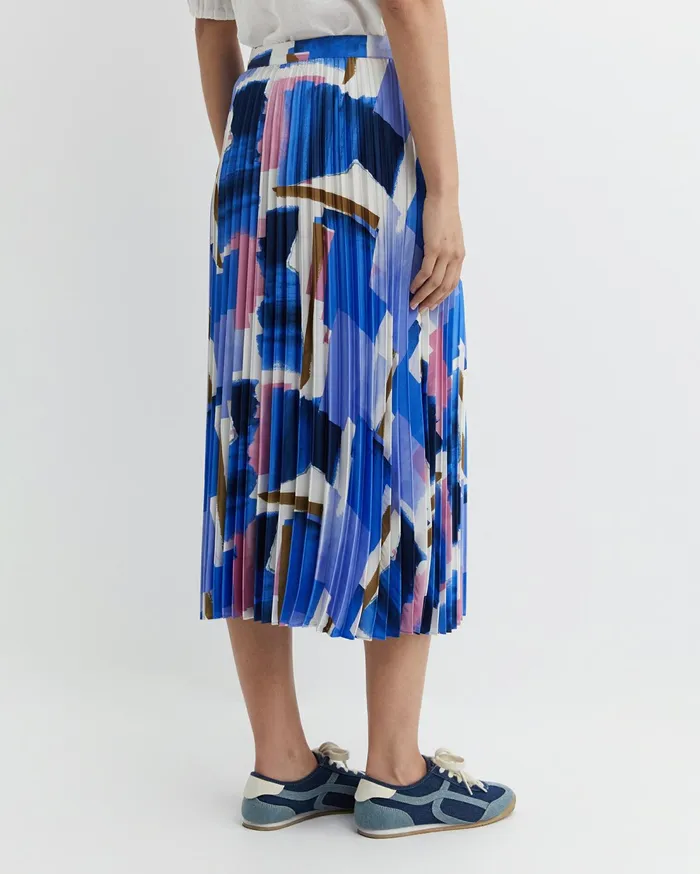 Sportscraft Martine Pleat Skirt Multi Women Skirts