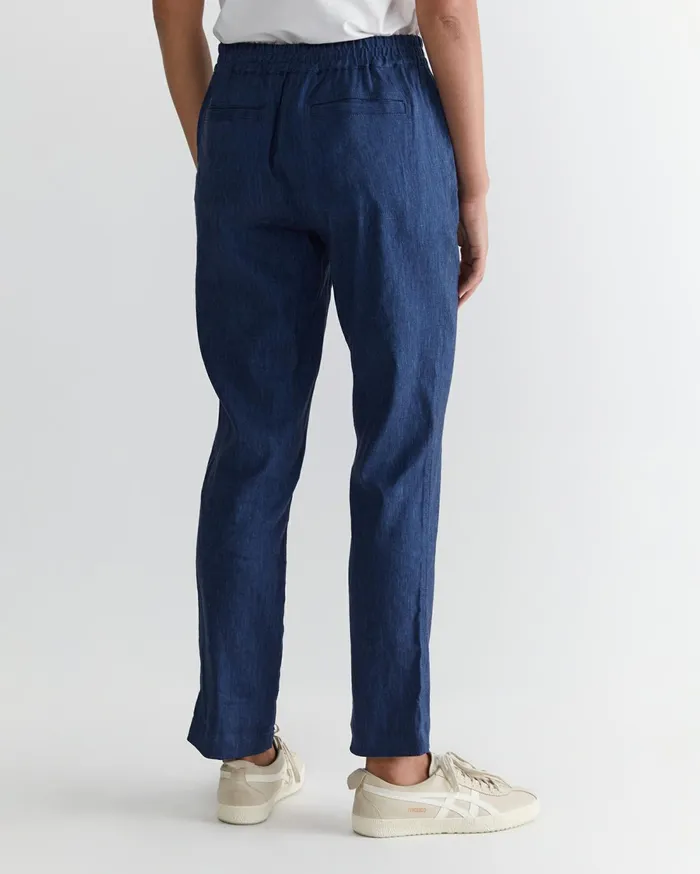 Sportscraft Rosa Linen Pant Indigo Women Pants