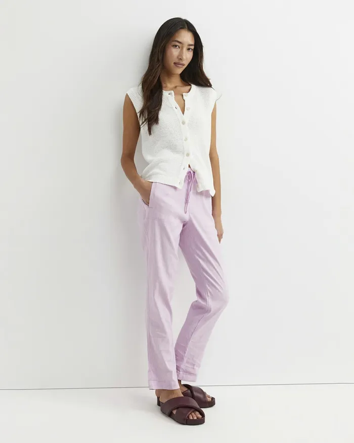Sportscraft Rosa Linen Pant Orchid Women Pants
