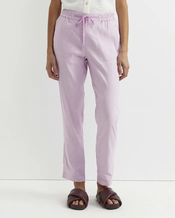Sportscraft Rosa Linen Pant Orchid Women Pants