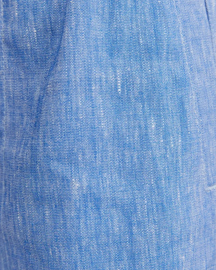 Sportscraft Rosa Linen Short Cerulean Women Shorts