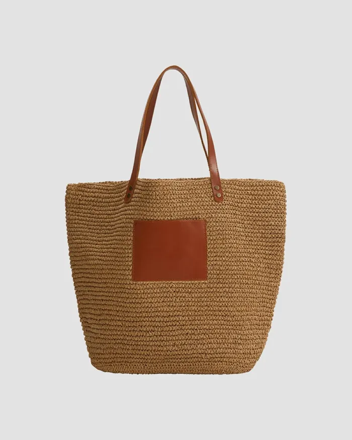 Sportscraft Rowie Raffia Bag Natural Women Bags