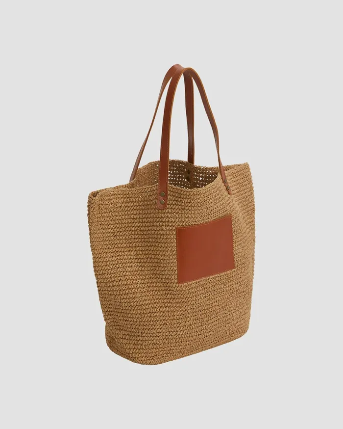 Sportscraft Rowie Raffia Bag Natural Women Bags
