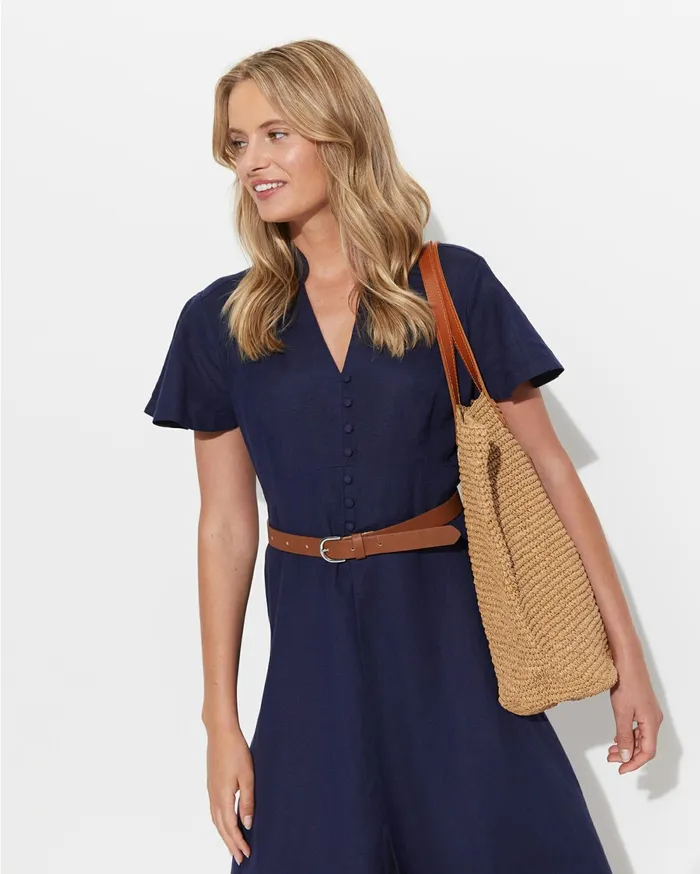 Sportscraft Rowie Raffia Bag Natural Women Bags