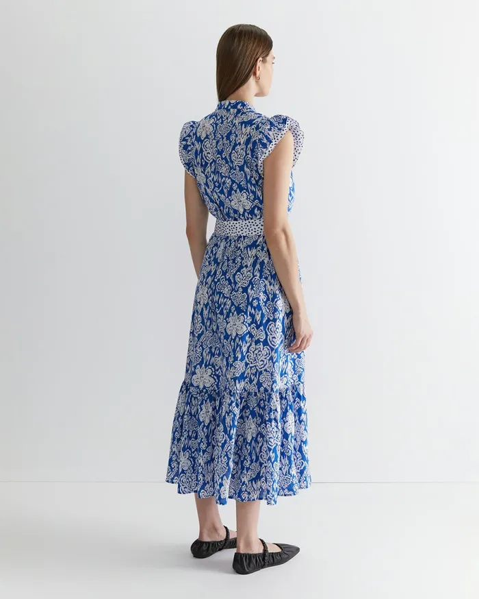 Sportscraft Sia Flounce Midi Dress Multi Women Dresses