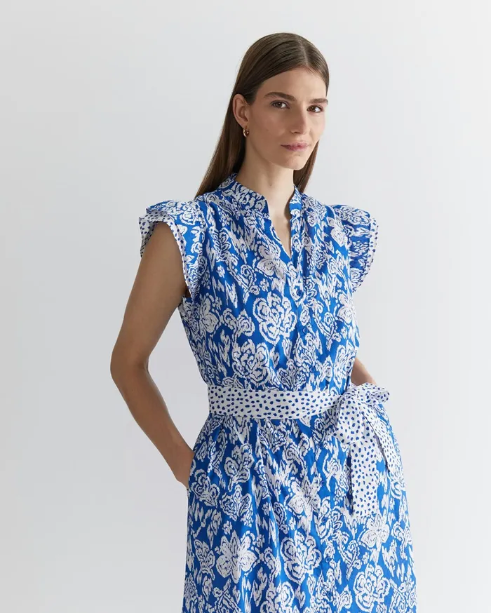 Sportscraft Sia Flounce Midi Dress Multi Women Dresses