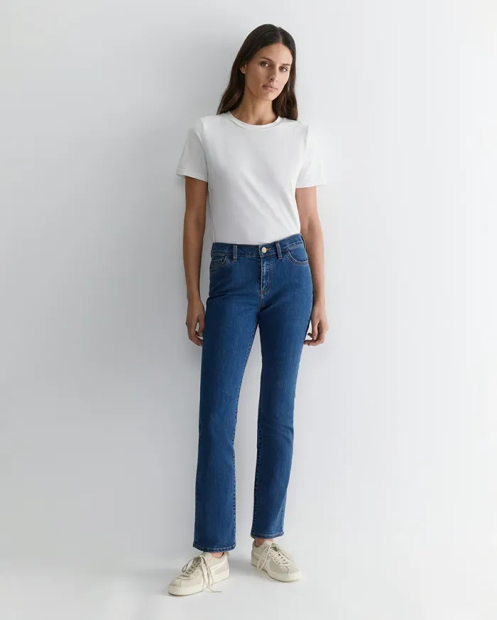 Sportscraft Simone Straight Jean Blue Wash Women Pants