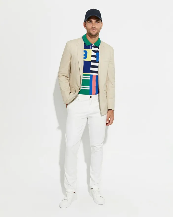 Sportscraft Smith Tapered Chinos White Men Pants