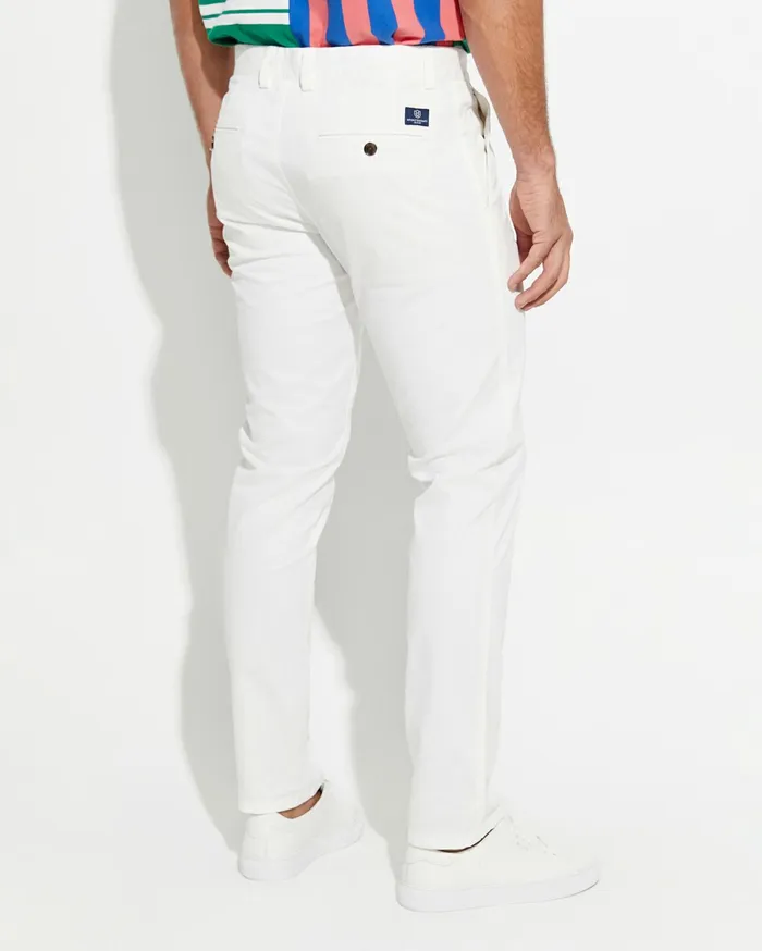 Sportscraft Smith Tapered Chinos White Men Pants