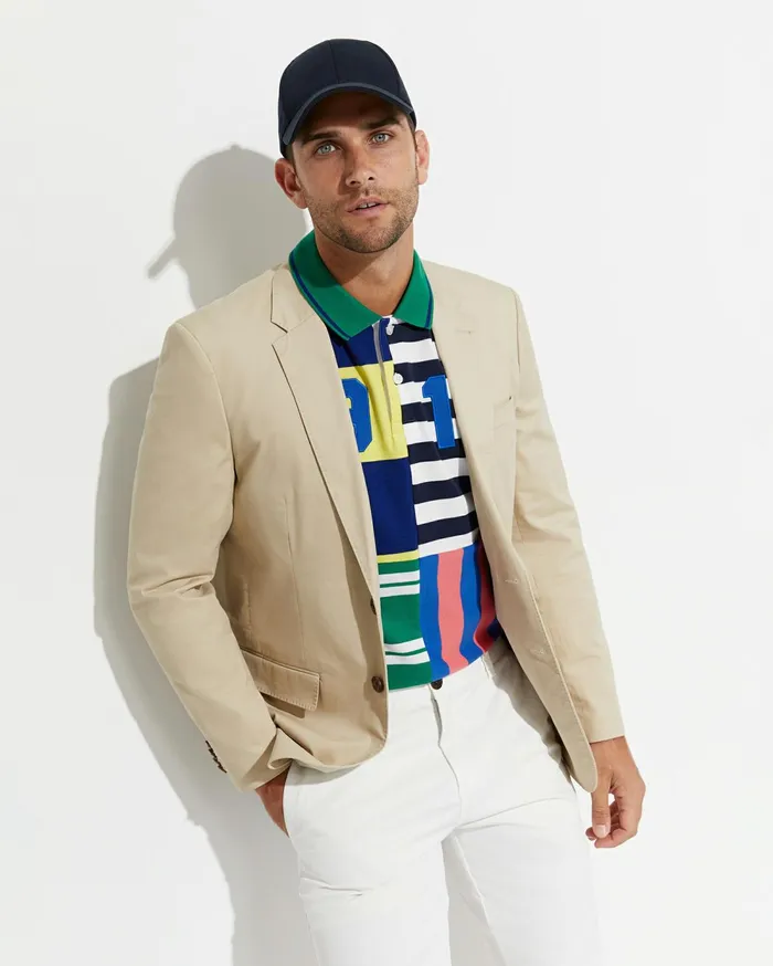 Sportscraft Smith Tapered Chinos White Men Pants