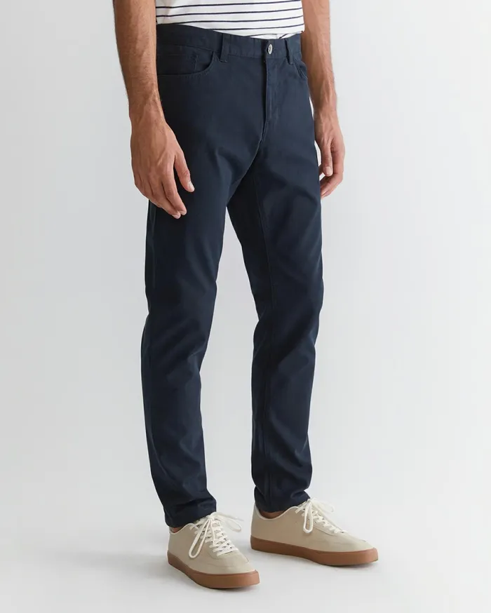Sportscraft Tapered Bedford Jean French Navy Men Pants