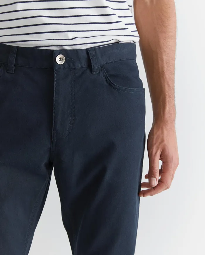 Sportscraft Tapered Bedford Jean French Navy Men Pants
