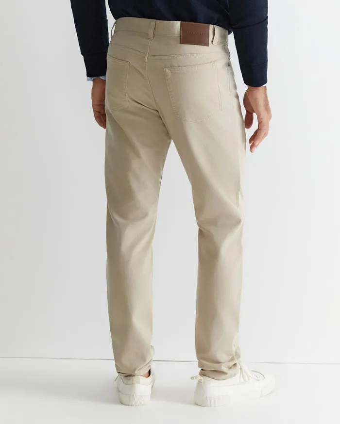 Sportscraft Tapered Bedford Jean Sand Men Pants
